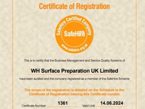 WH Surface Preparation UK Ltd